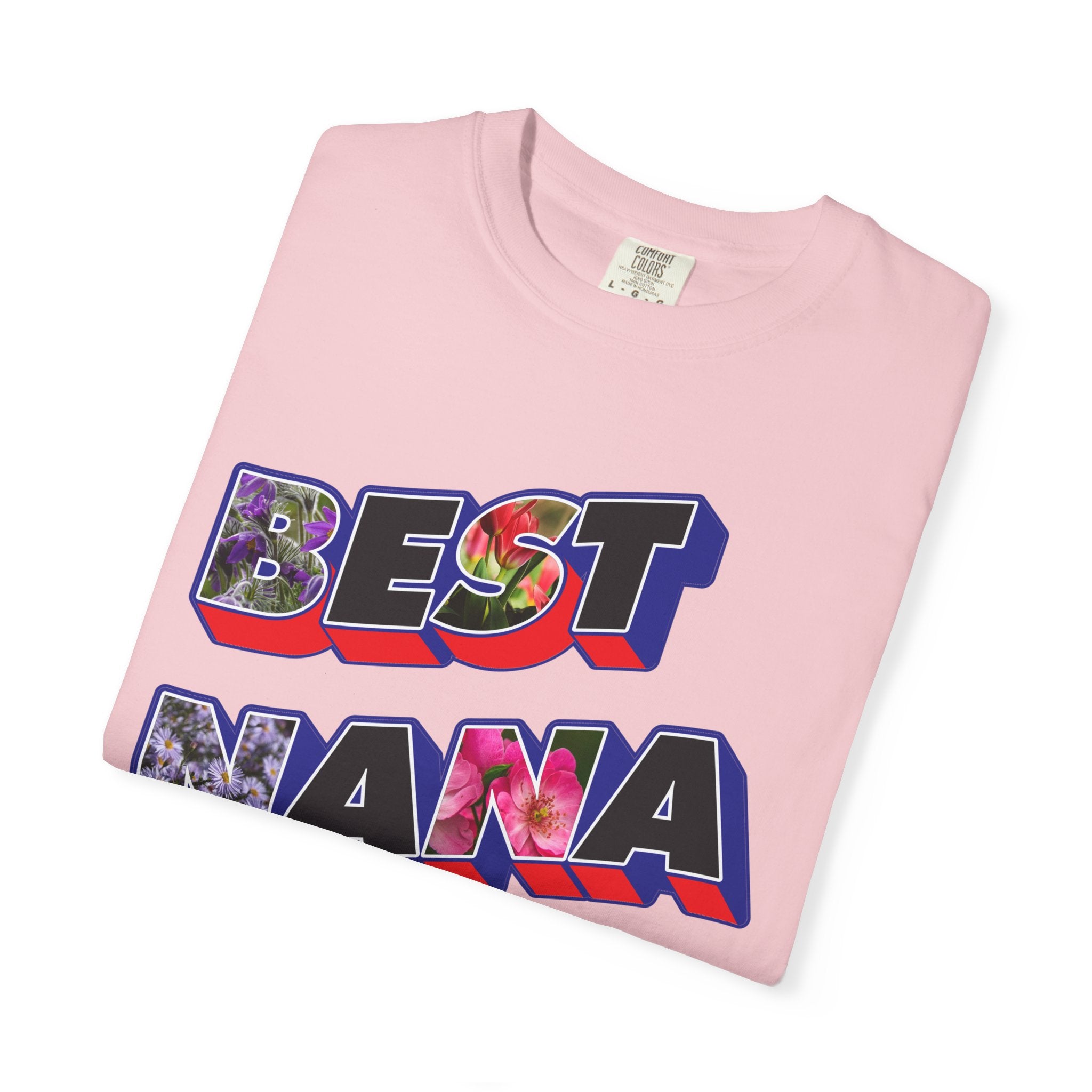 Best Nana Ever Retro Graphic T-Shirt — Colorful Mother's Day Tee