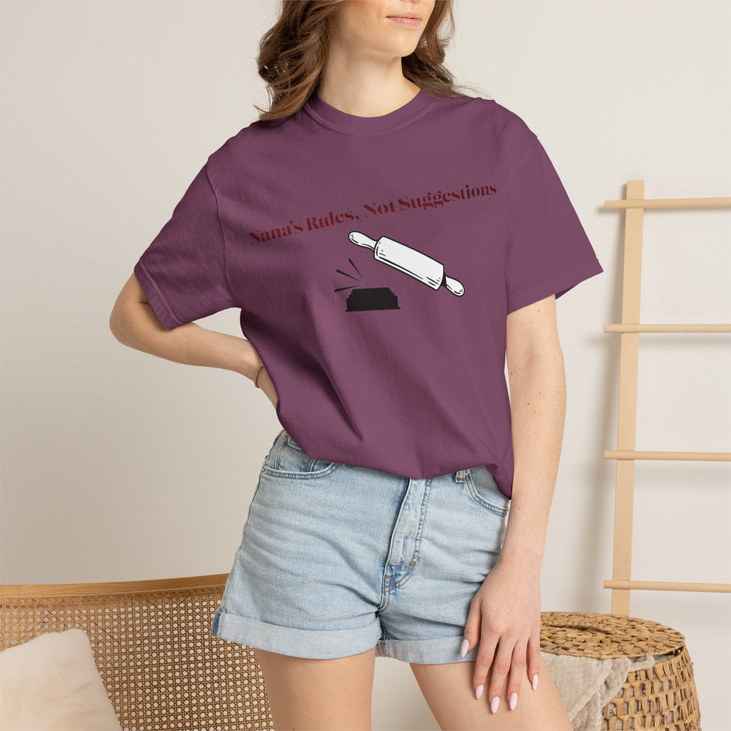 Nana's Kitchen Rules T-Shirt — Funny Baking Grandma Tee