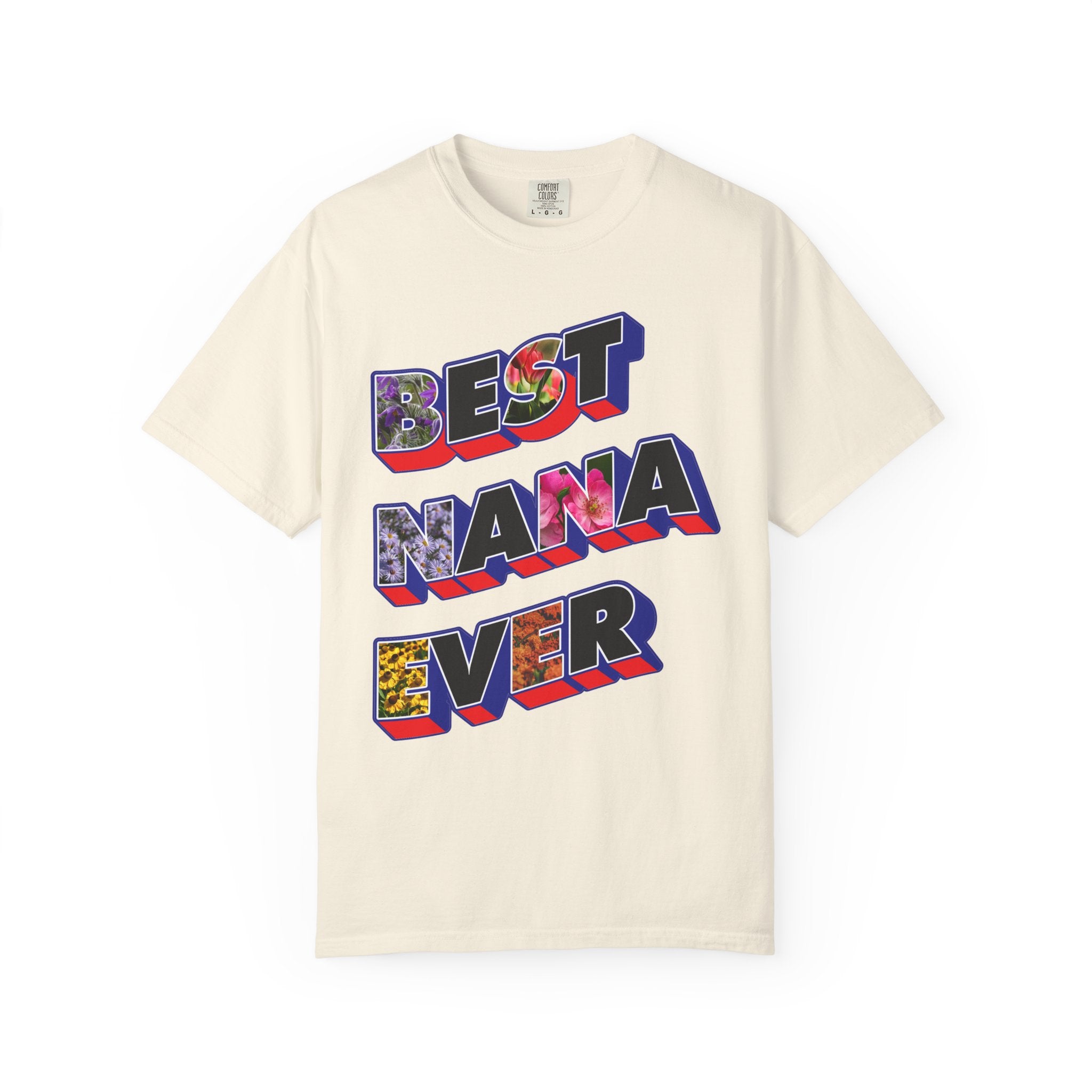 Best Nana Ever Retro Graphic T-Shirt — Colorful Mother's Day Tee