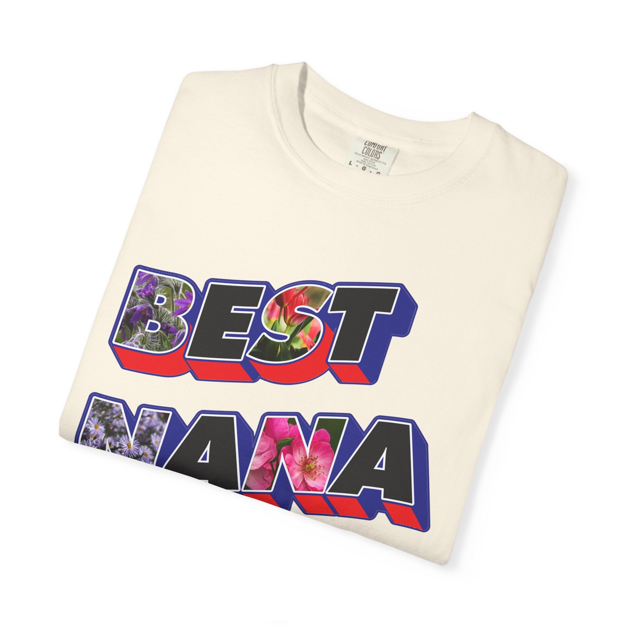 Best Nana Ever Retro Graphic T-Shirt — Colorful Mother's Day Tee