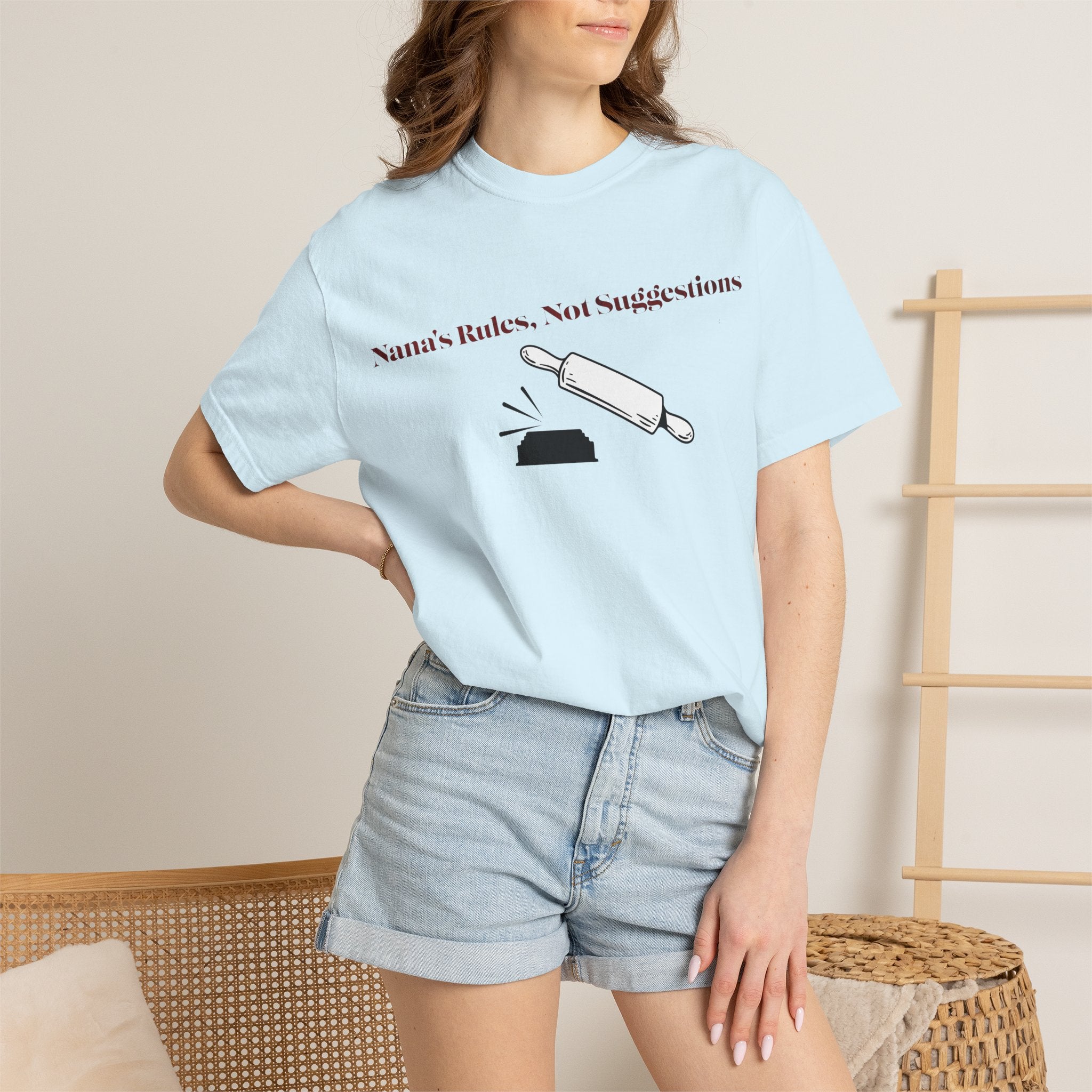 Nana's Kitchen Rules T-Shirt — Funny Baking Grandma Tee
