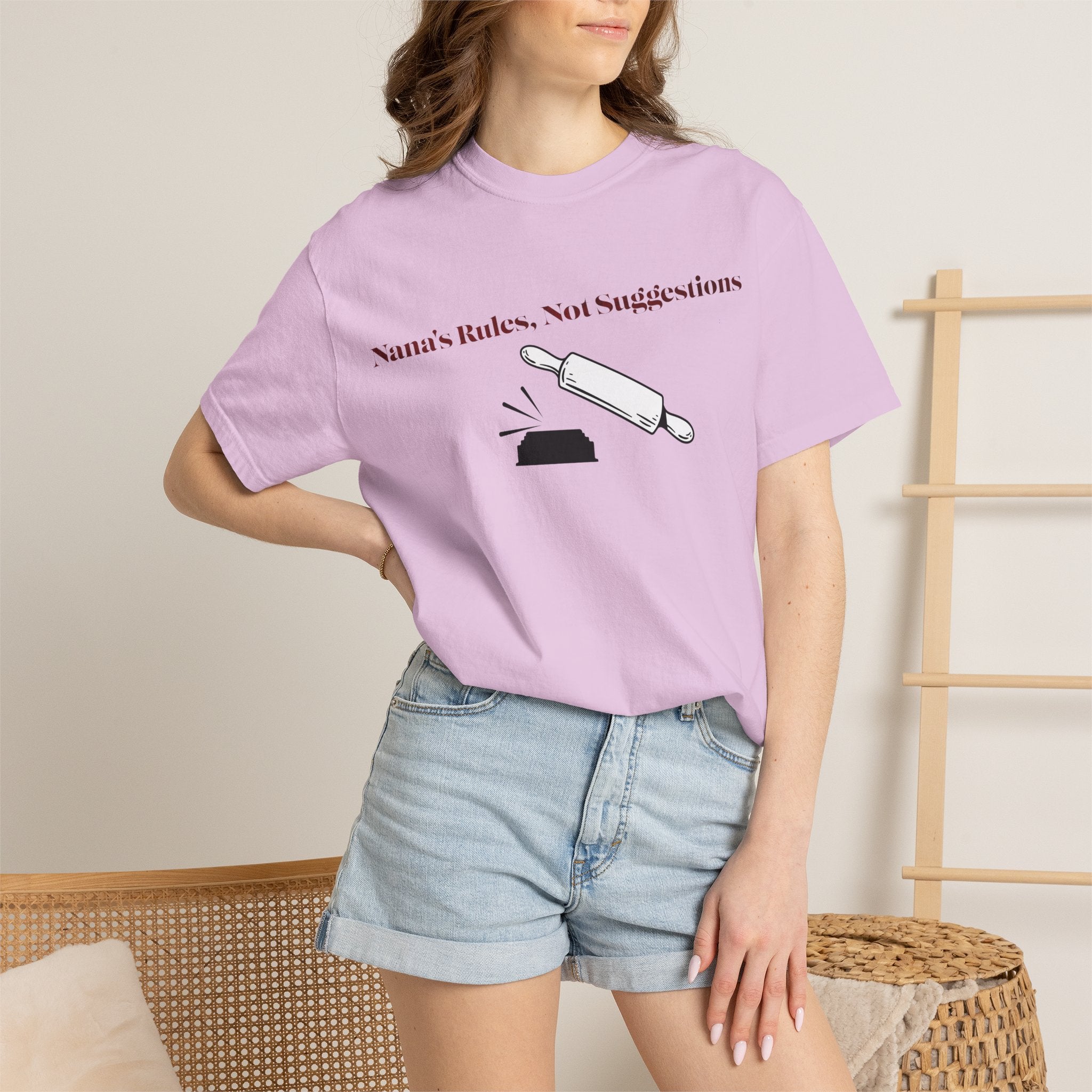 Nana's Kitchen Rules T-Shirt — Funny Baking Grandma Tee