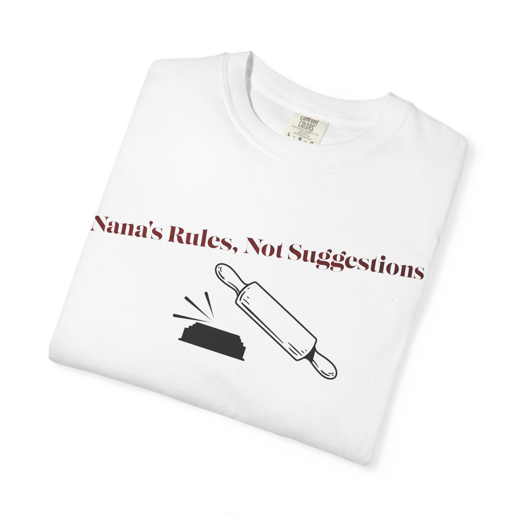 Nana's Kitchen Rules T-Shirt — Funny Baking Grandma Tee