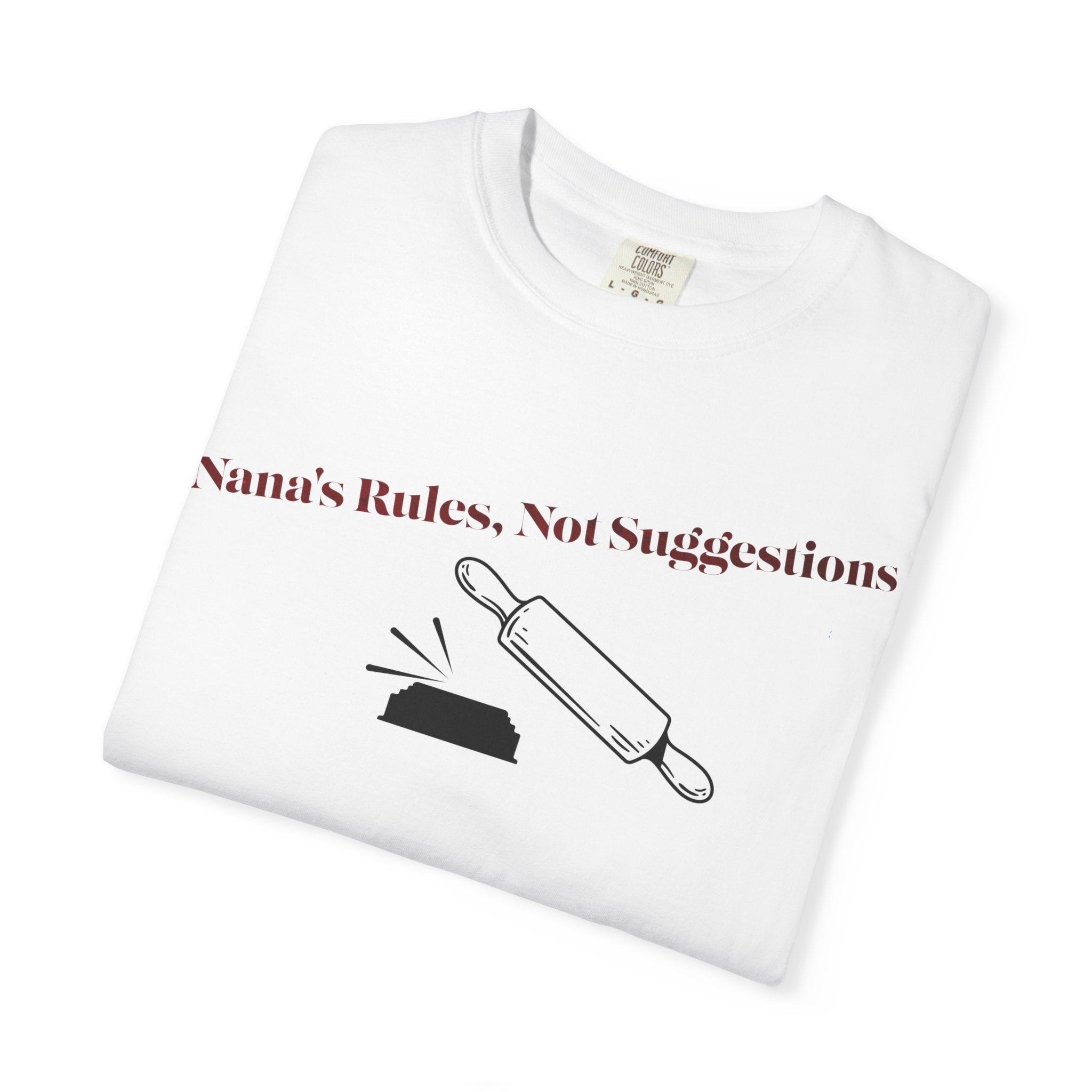 Nana's Kitchen Rules T-Shirt — Funny Baking Grandma Tee