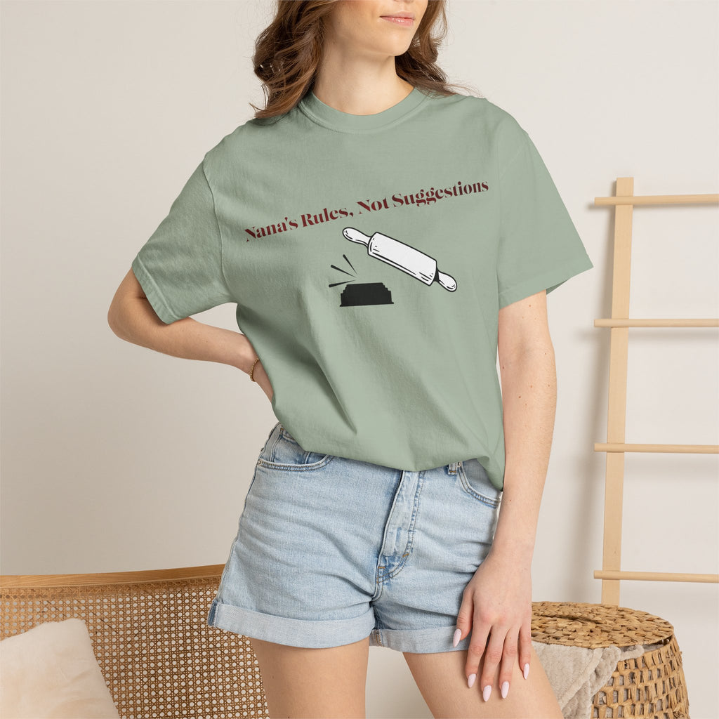 Nana's Kitchen Rules T-Shirt — Funny Baking Grandma Tee