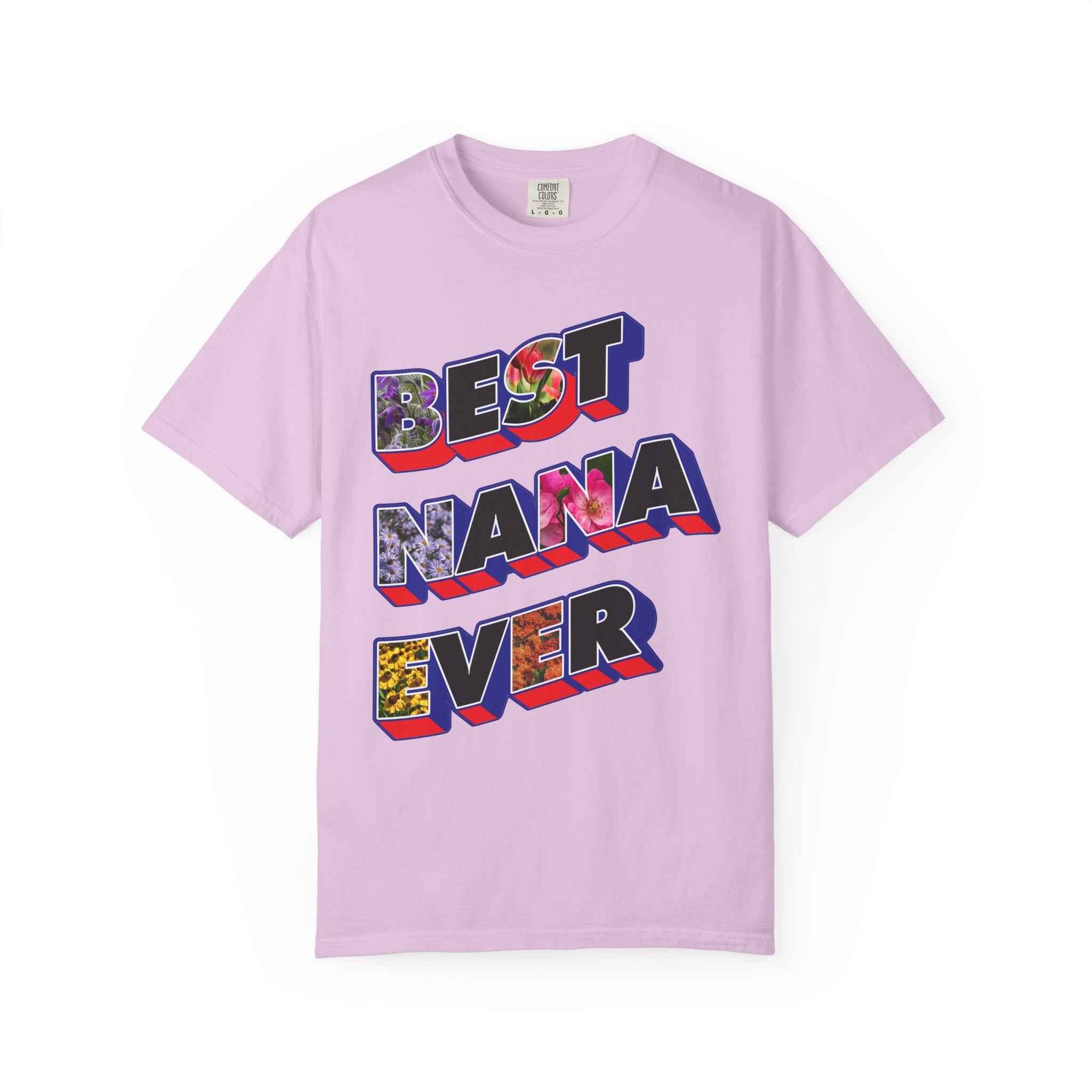 Best Nana Ever Retro Graphic T-Shirt — Colorful Mother's Day Tee