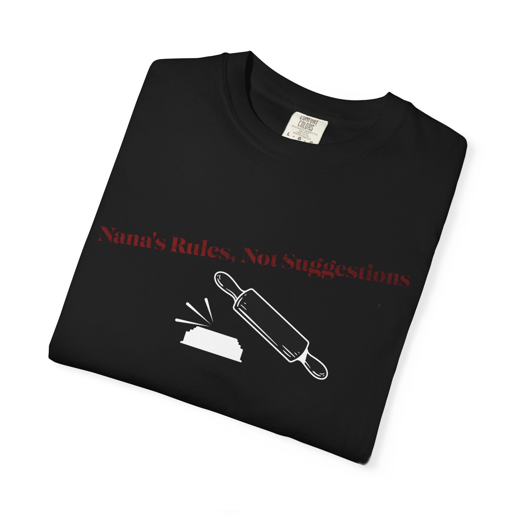 Nana's Kitchen Rules T-Shirt — Funny Baking Grandma Tee
