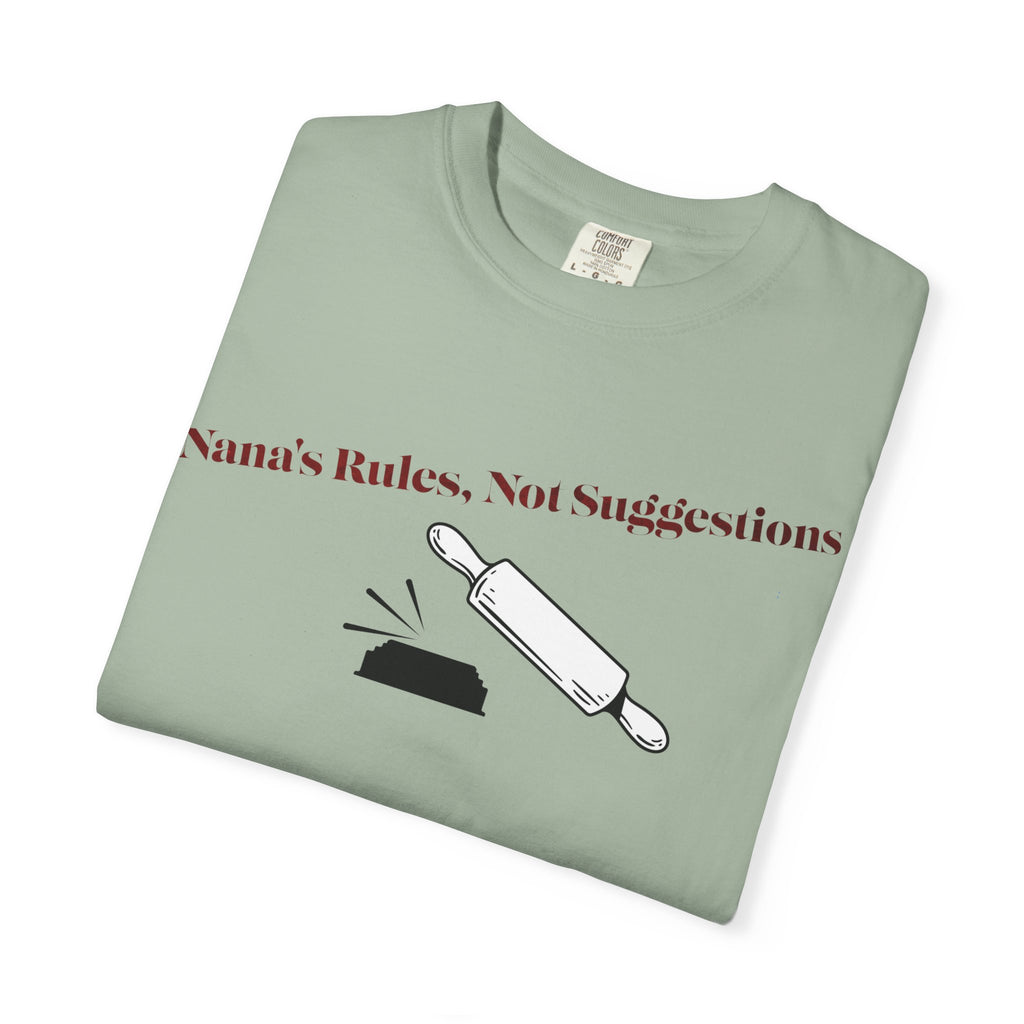 Nana's Kitchen Rules T-Shirt — Funny Baking Grandma Tee