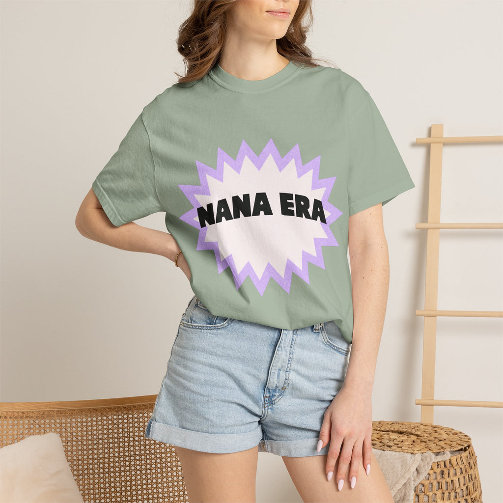 Nana Era Graphic T-Shirt — Retro Burst Grandma Tee