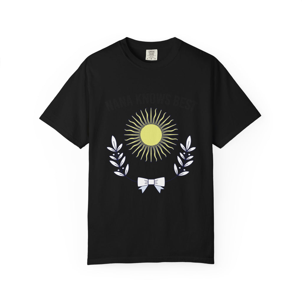 "Nana Knows Best" Sun Graphic T-Shirt