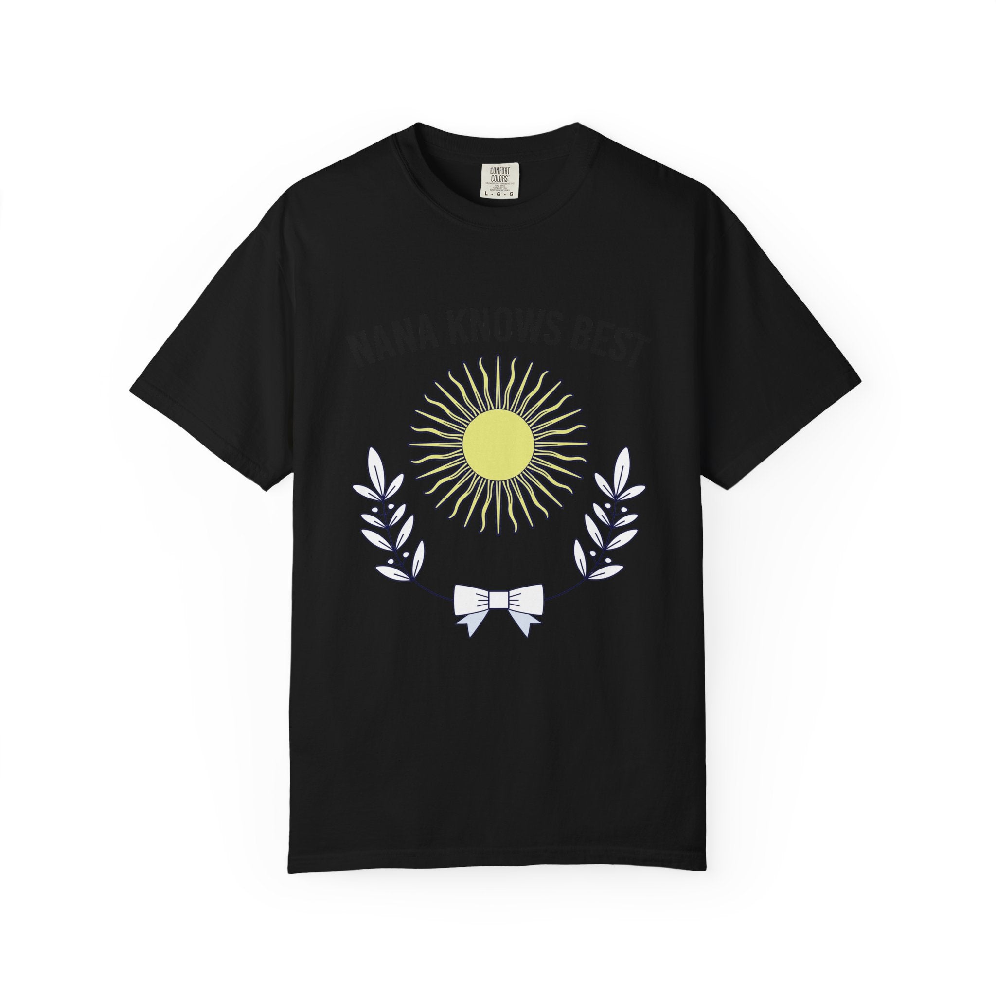 "Nana Knows Best" Sun Graphic T-Shirt