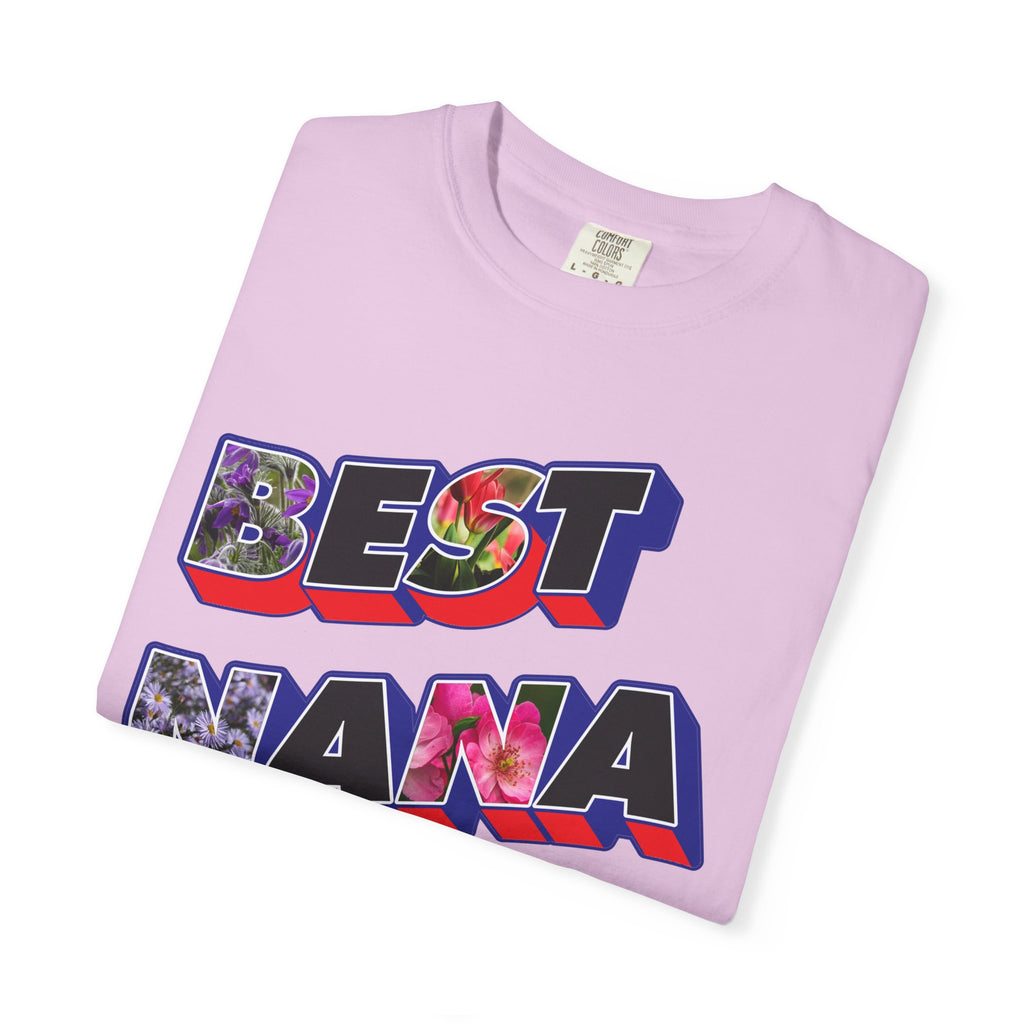 Best Nana Ever Retro Graphic T-Shirt — Colorful Mother's Day Tee