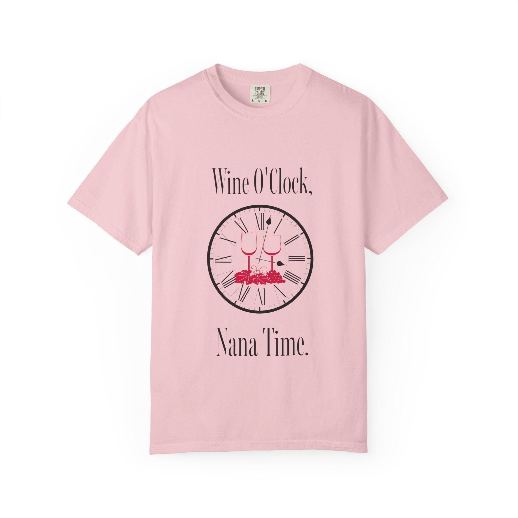 Wine O'Clock Nana T-Shirt — Funny Grandma Wine Tee