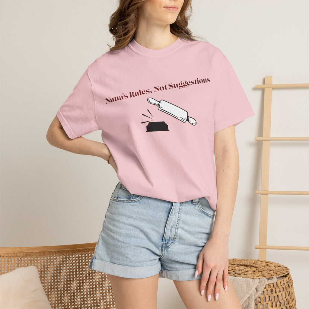 Nana's Kitchen Rules T-Shirt — Funny Baking Grandma Tee