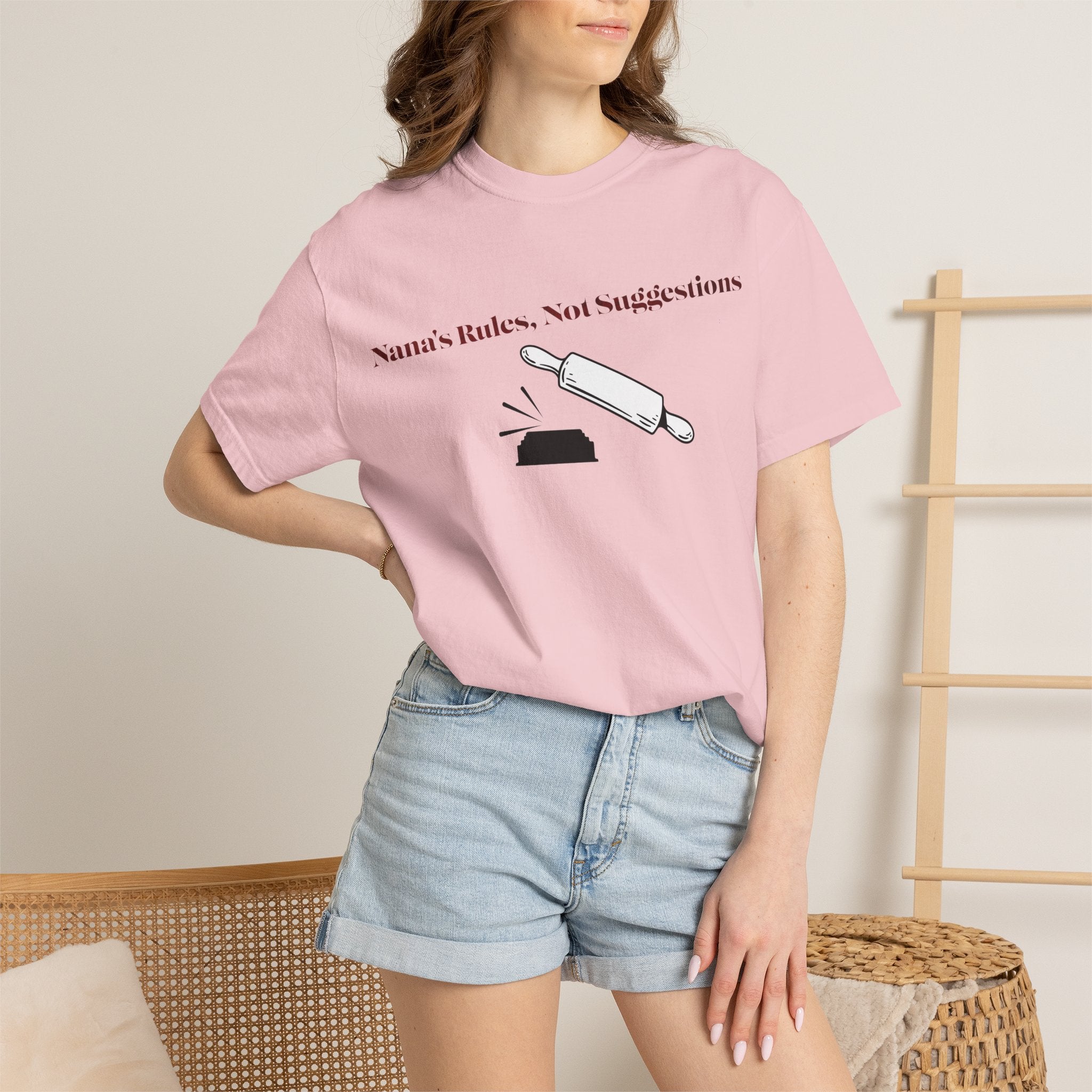 Nana's Kitchen Rules T-Shirt — Funny Baking Grandma Tee