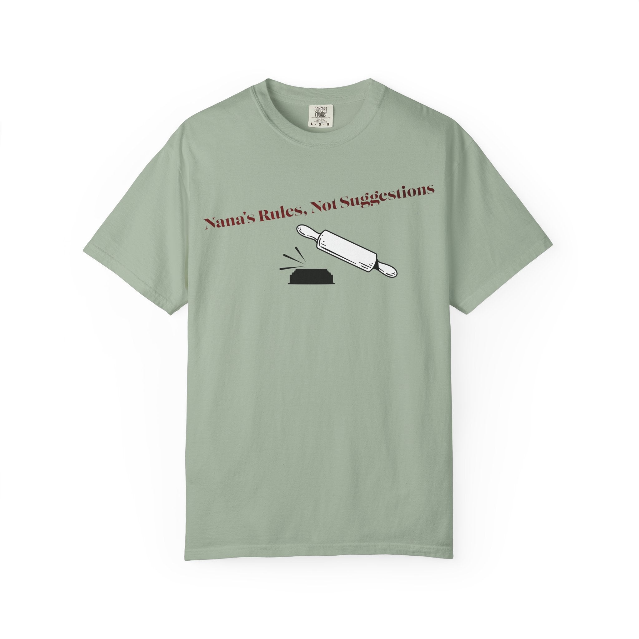 Nana's Kitchen Rules T-Shirt — Funny Baking Grandma Tee