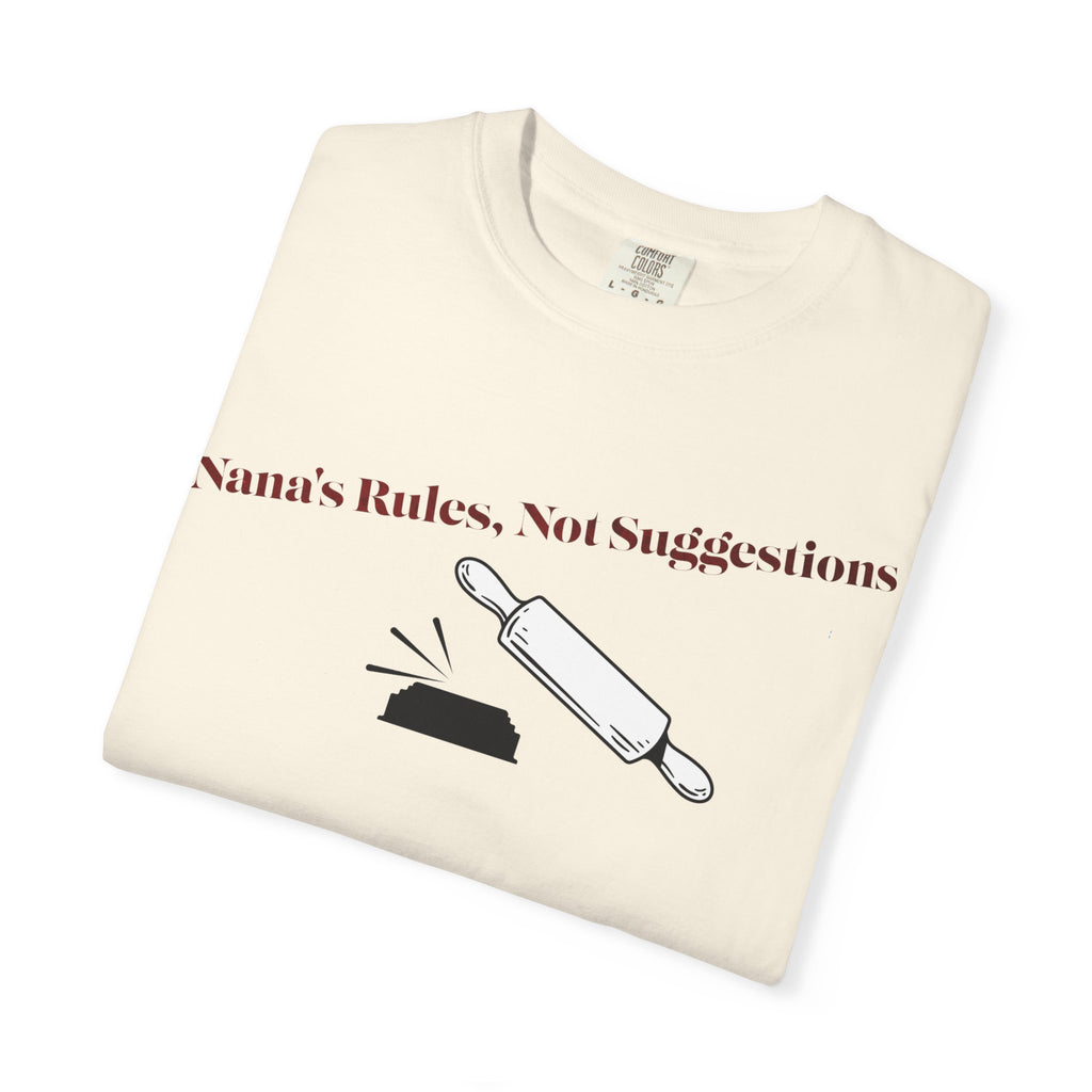Nana's Kitchen Rules T-Shirt — Funny Baking Grandma Tee