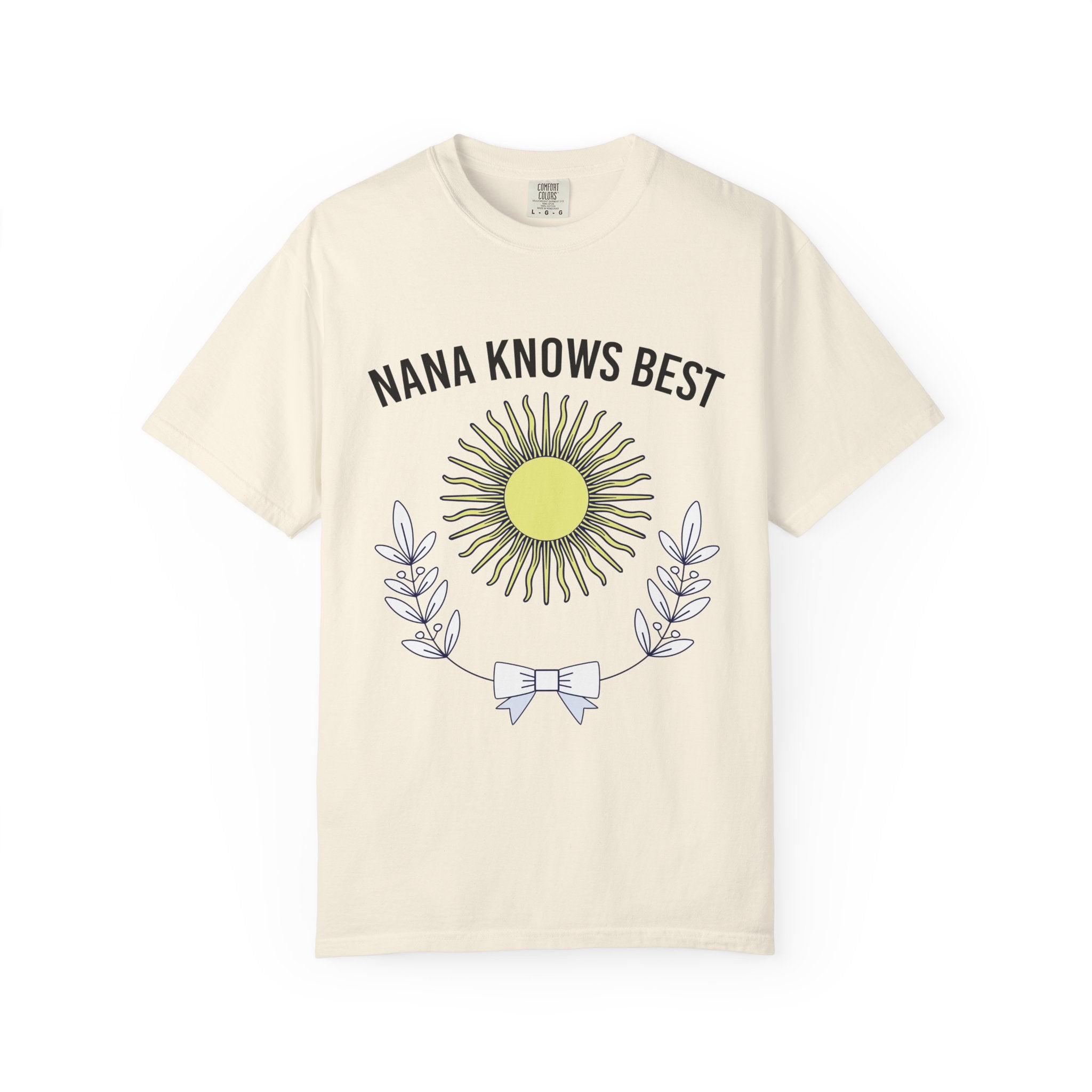 Vintage Sun Nana T-Shirt — Soft Garment-Dyed Grandma Tee