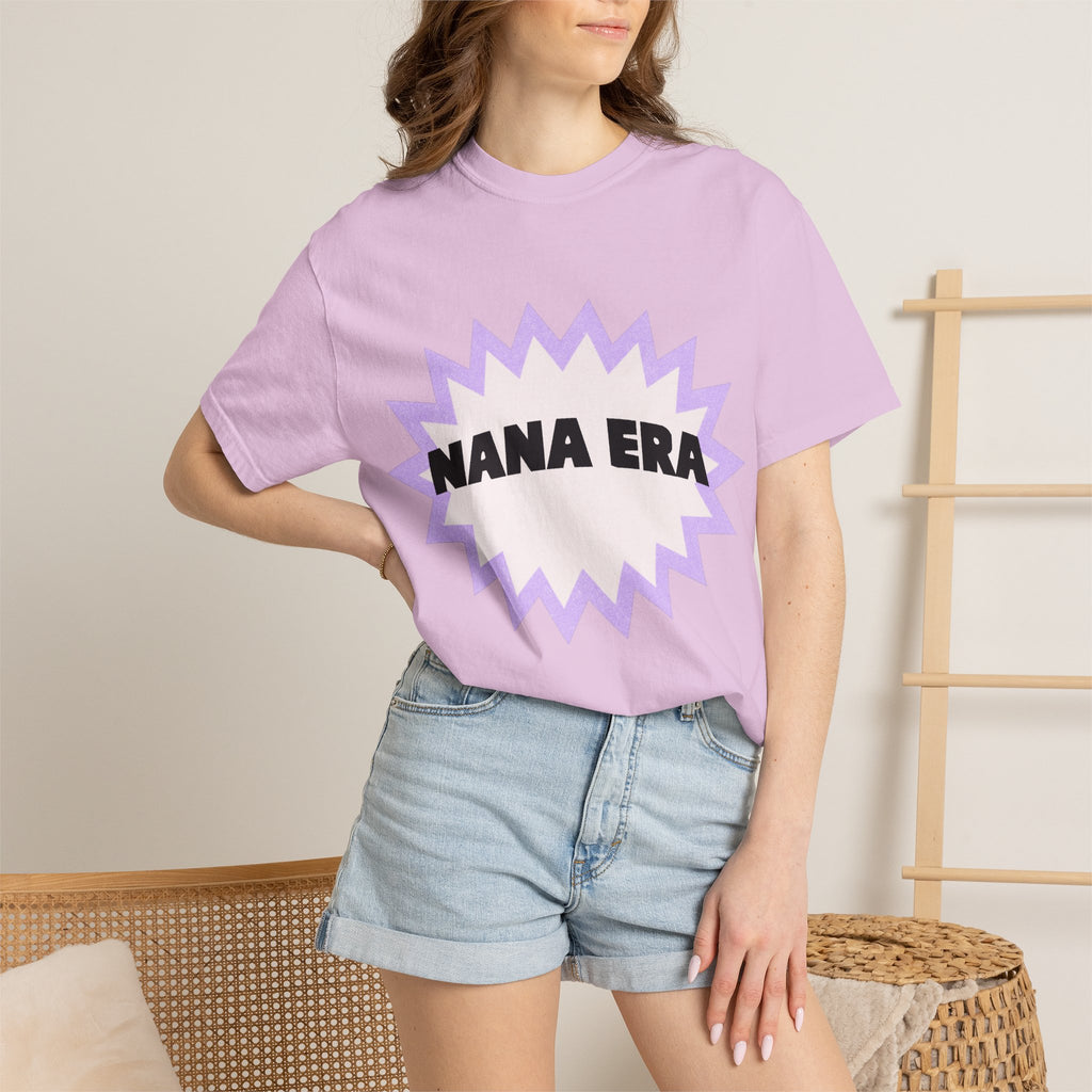 Nana Era Graphic T-Shirt — Retro Burst Grandma Tee