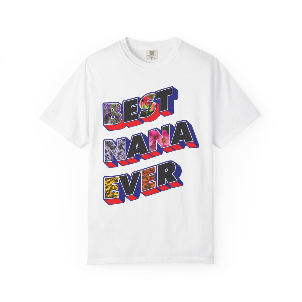 Best Nana Ever Retro Graphic T-Shirt — Colorful Mother's Day Tee