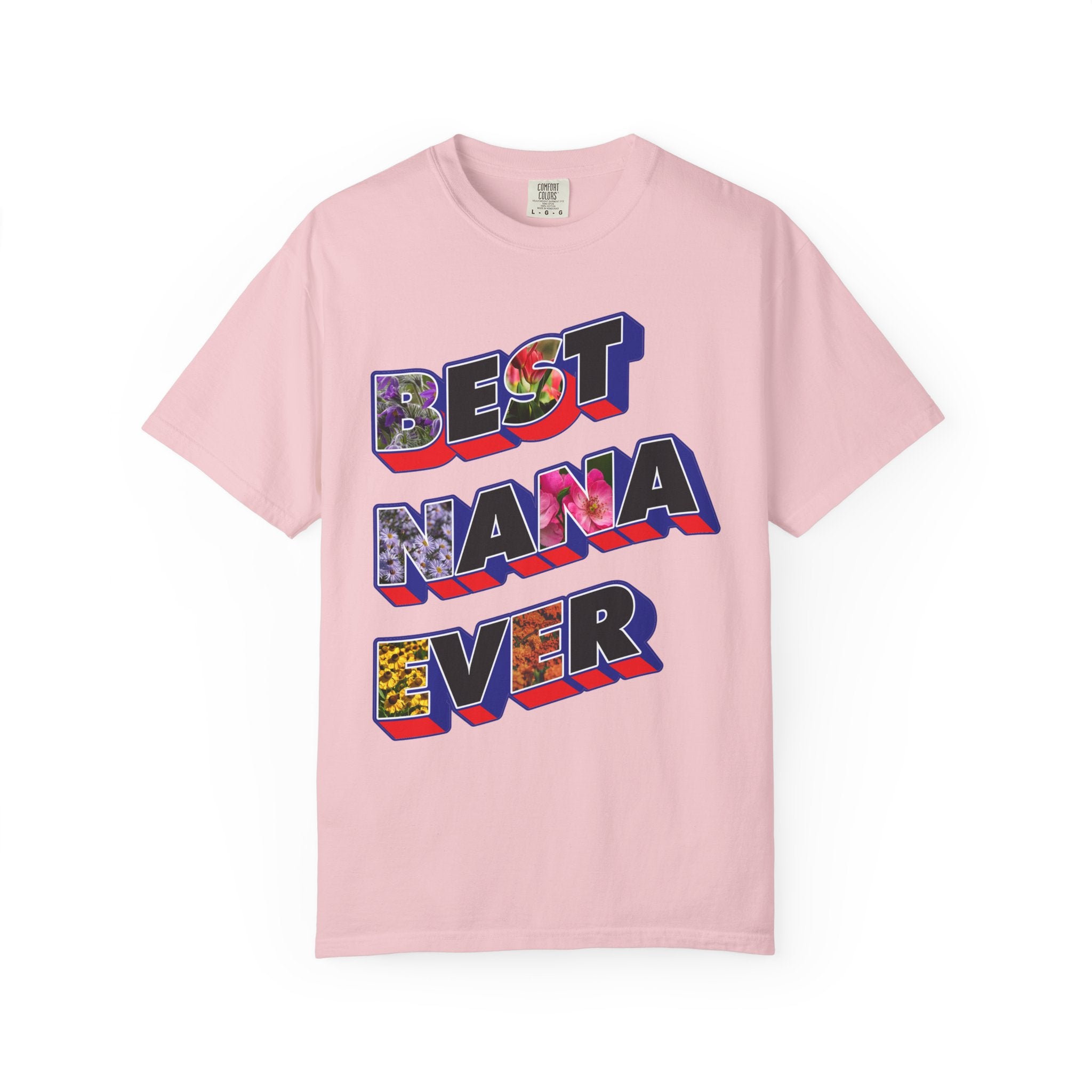 Best Nana Ever Retro Graphic T-Shirt — Colorful Mother's Day Tee