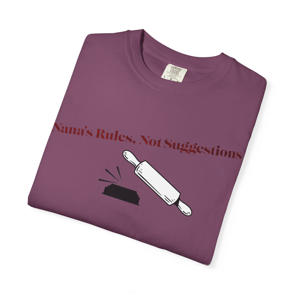 Nana's Kitchen Rules T-Shirt — Funny Baking Grandma Tee