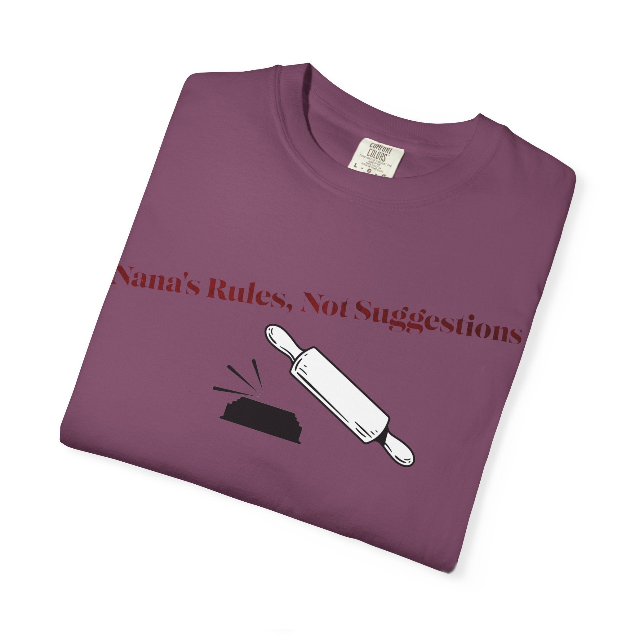 Nana's Kitchen Rules T-Shirt — Funny Baking Grandma Tee