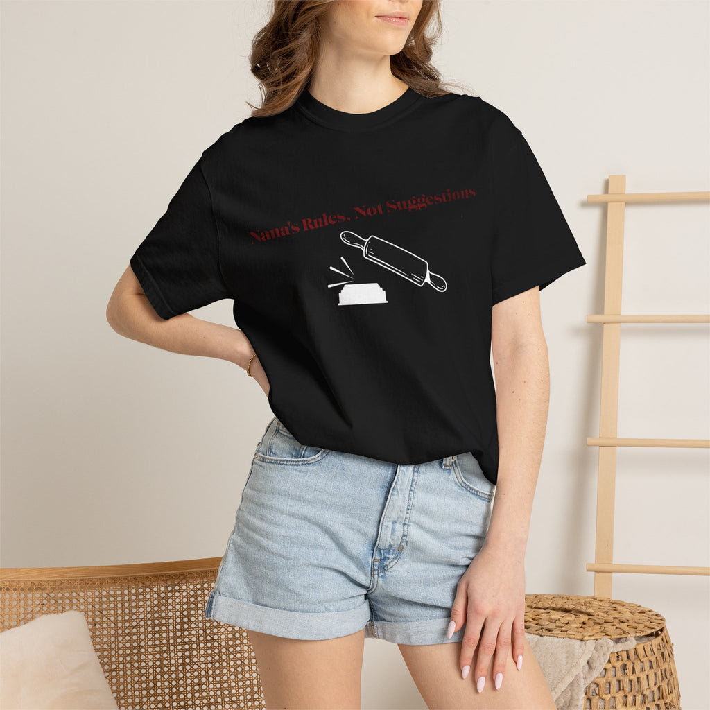 Nana's Kitchen Rules T-Shirt — Funny Baking Grandma Tee
