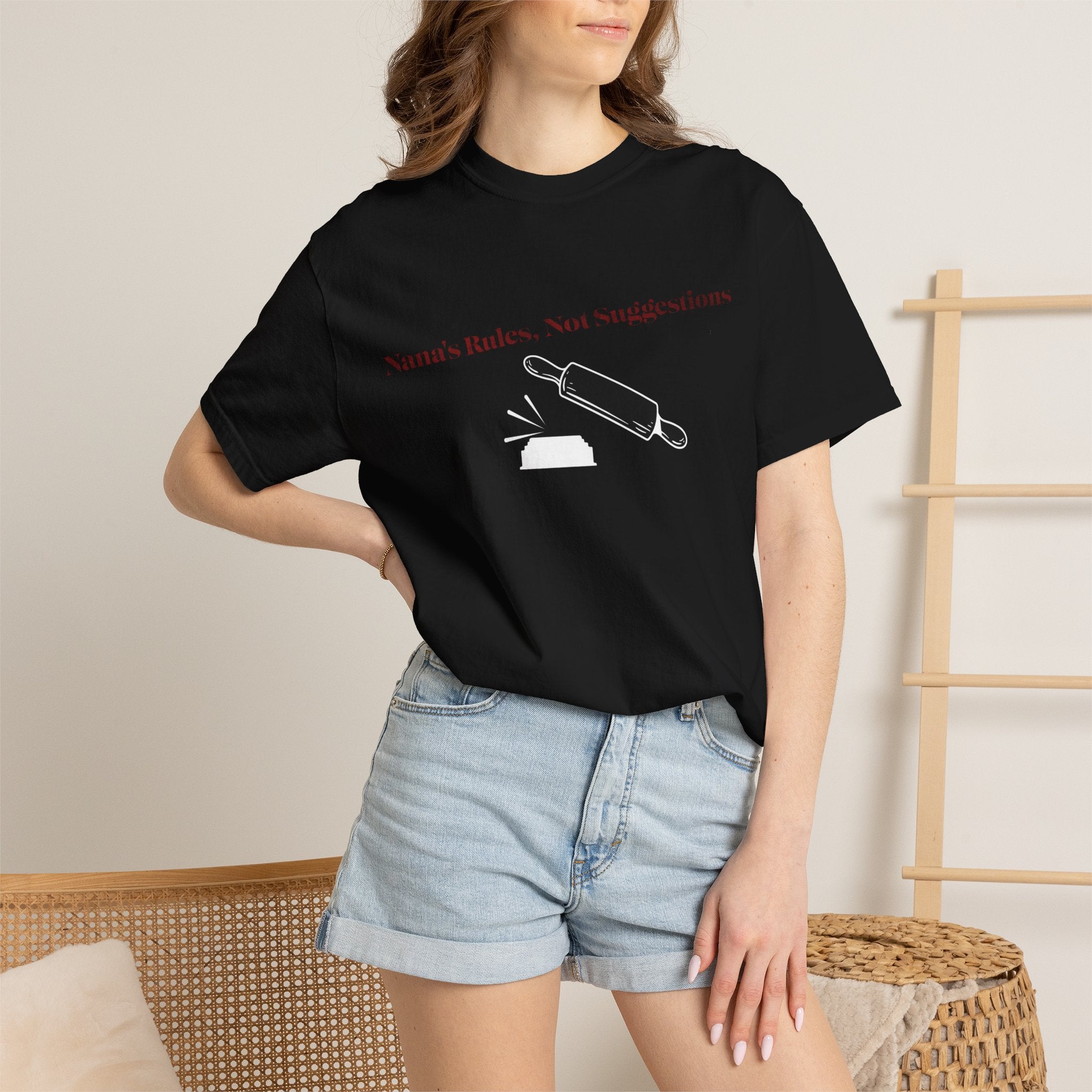 Nana's Kitchen Rules T-Shirt — Funny Baking Grandma Tee