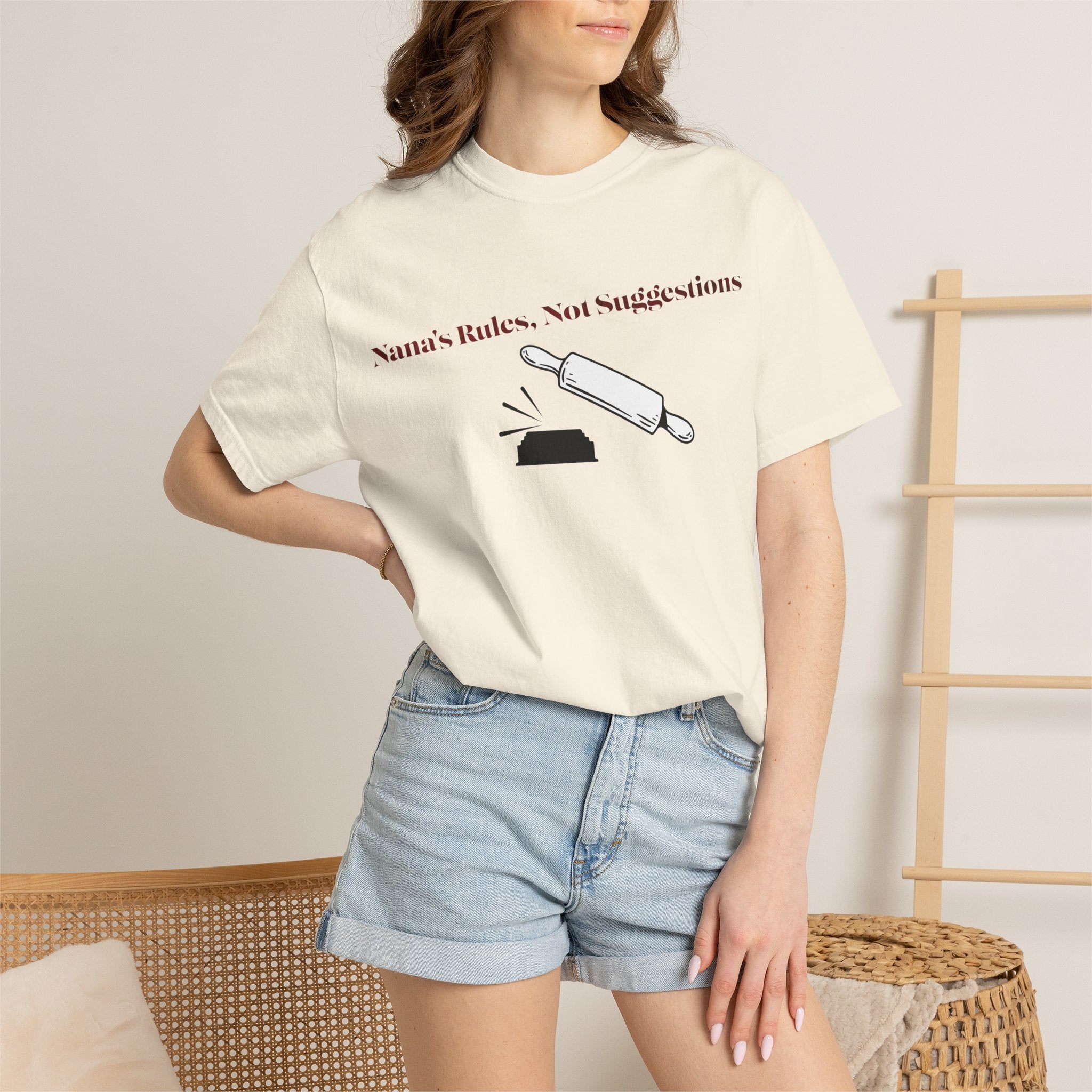 Nana's Kitchen Rules T-Shirt — Funny Baking Grandma Tee