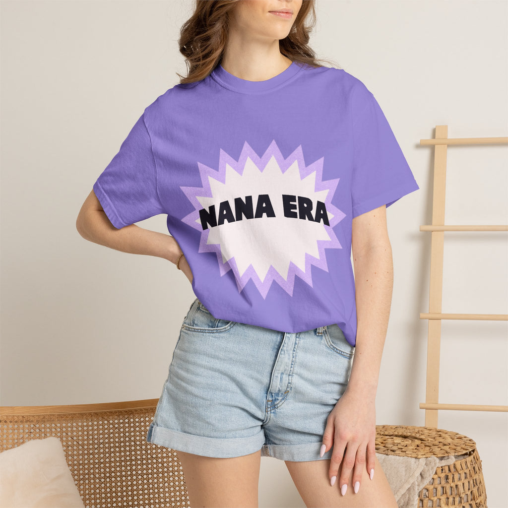 Nana Era Graphic T-Shirt — Retro Burst Grandma Tee