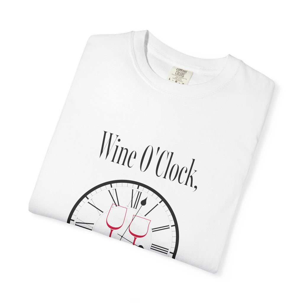 Wine O'Clock Nana T-Shirt — Funny Grandma Wine Tee