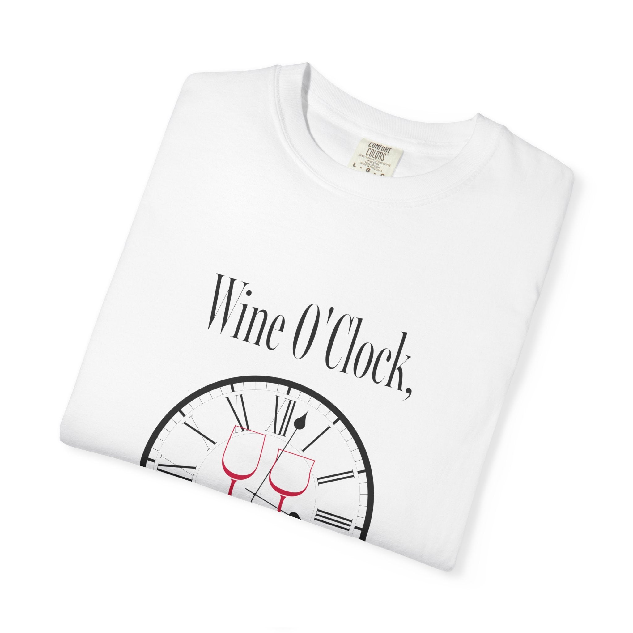 Wine O'Clock Nana T-Shirt — Funny Grandma Wine Tee