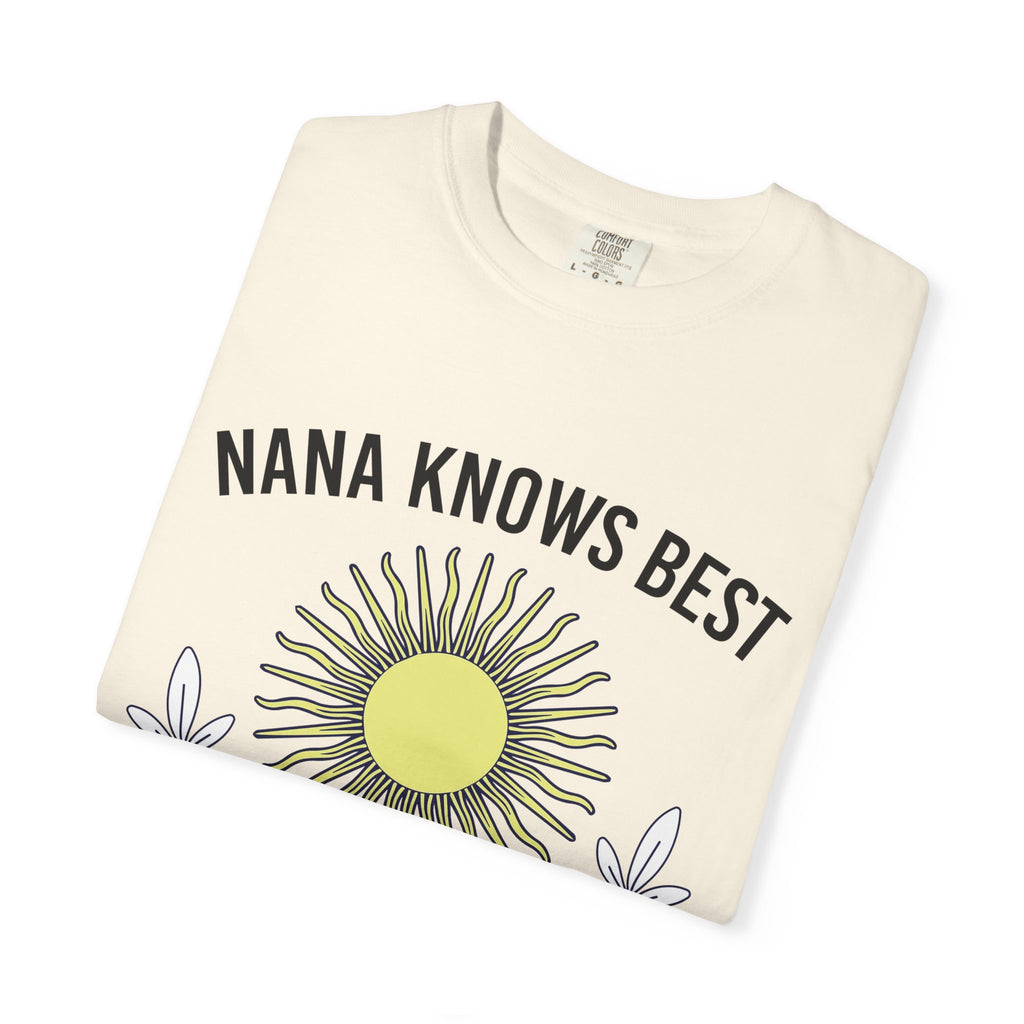Vintage Sun Nana T-Shirt — Soft Garment-Dyed Grandma Tee