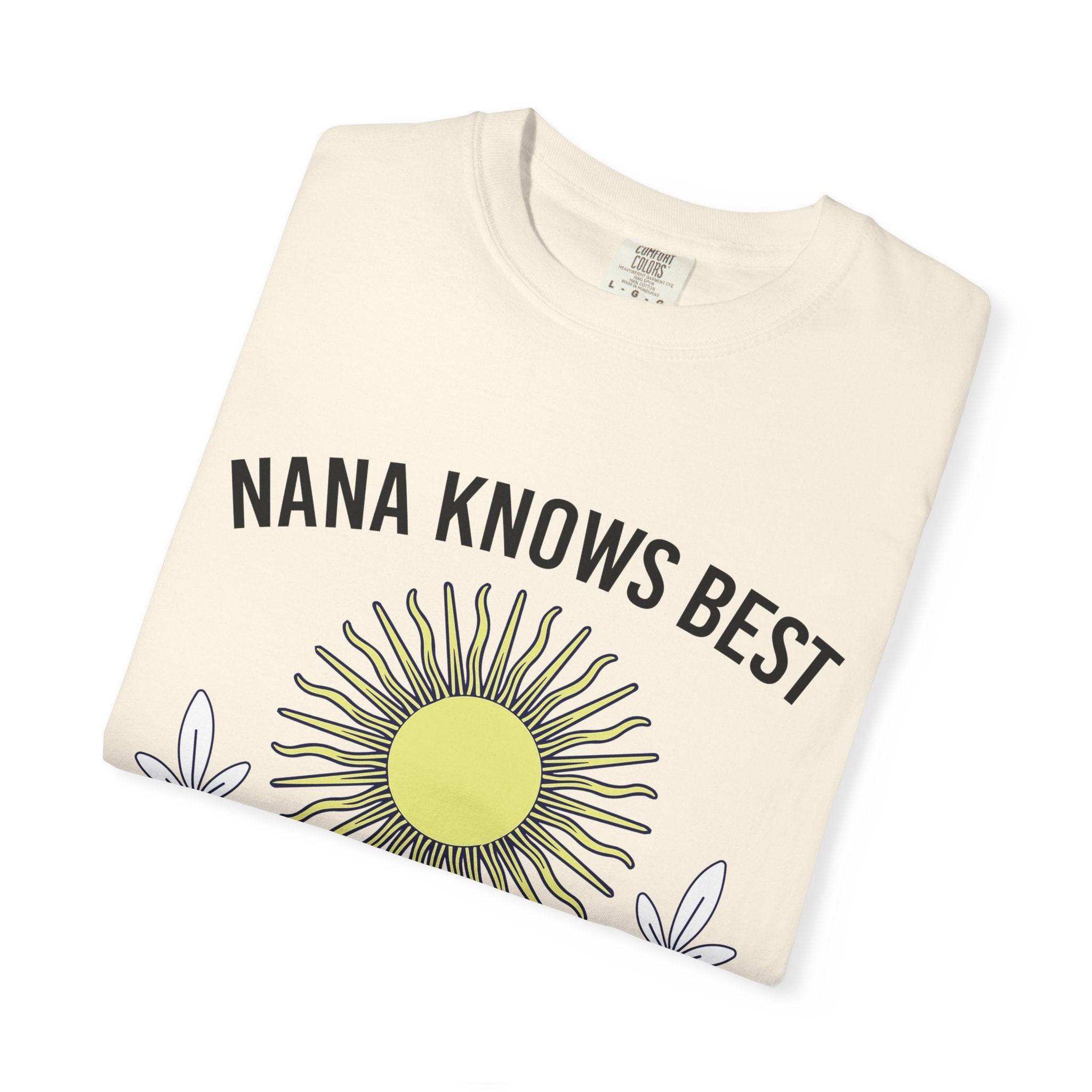 Vintage Sun Nana T-Shirt — Soft Garment-Dyed Grandma Tee